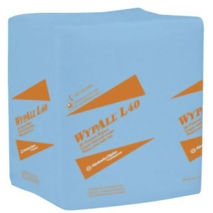 Wypall L40 Wipers 1/4 Fold Blue 56 Per Pack - All