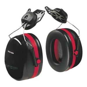 Optime 105 Earmuffs 27 Db Nrr Black/Red Cap Attached - All