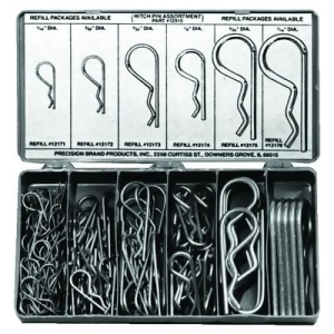Hitch Pin Clip Assortments Spring Steel - All