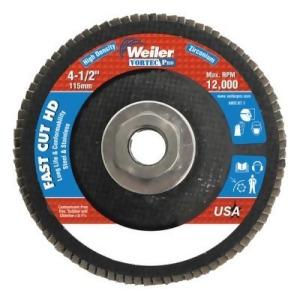 4-1/2 Vortec Pro High Density Abrasive Flap Disc Flat - All