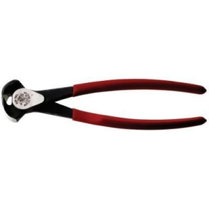 High-leverage End-Cutting Pliers 8 1/2 In Plastic-Dipped Grip - All