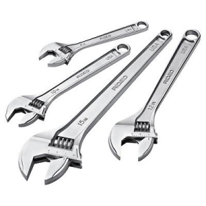 Adjustable Wrenches 18 in Long 2 1/16 in Opening Cobalt Plated - All