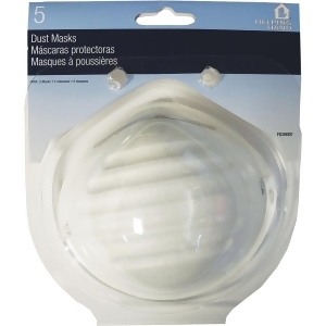 Jacent Retail Dust Masks 5 Pk 39001 Pack of 6 - All