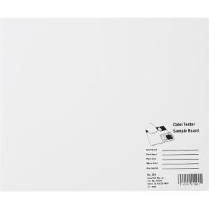 Foam Pro Mfg Inc Color Test Sample Board 120 Pack of 24 - All