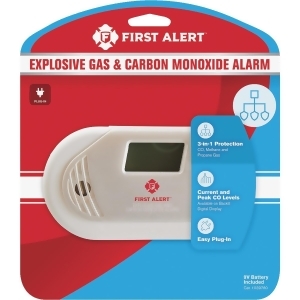First Alert/Jarden Gas and Co Detector 1039760 - All