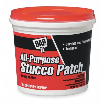 Dap All Purpose Stucco Patch 1 Gal Size White Color Container