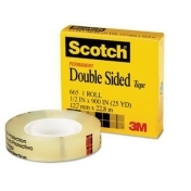 Scotch 136 Double Stick Tape 1//2/" x 250/"