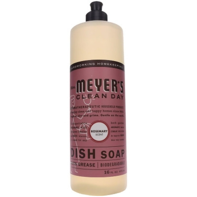 Mrs. Meyer's Clean Day 16 Oz. Rosemary Scent Liquid Dish Soap 17451 
