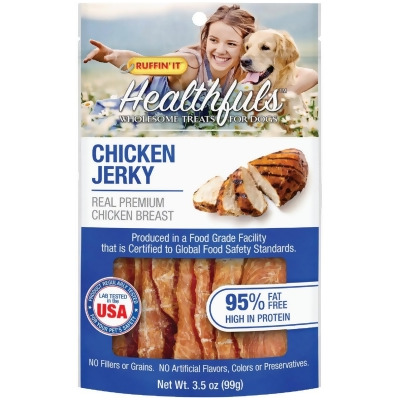 Ruffin' it Healthfuls Chicken Jerky Dog Treat, 3.5 Oz. 08204 