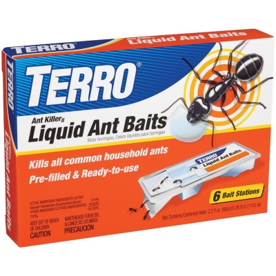 Terro 2.2 Oz. Liquid Ant Bait Station (6-Pack) T300 