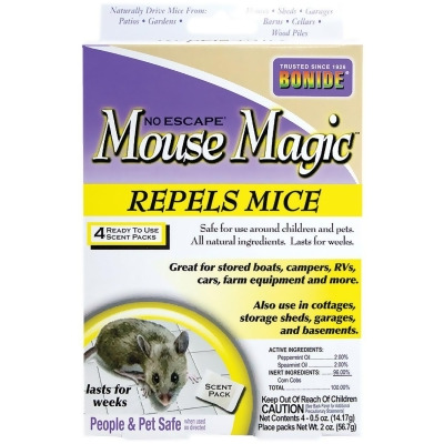 Bonide Mouse Magic 2 Oz. Granular Mouse Repellent (4-Pack) 865 