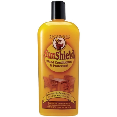 Howard SunShield 16 Oz. Outdoor Furniture Conditioner/Protector SWAX16 
