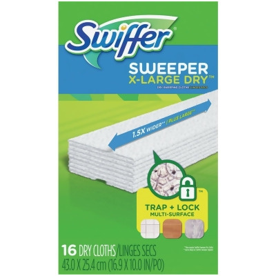 Swiffer Sweeper Professional Dry Cloth Mop Refill (16-Count) 96826 