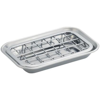 iDesign Gia 2-Piece Stainless Steel Soap Dish 73012 
