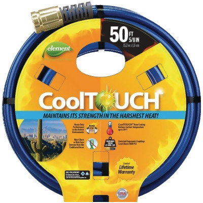 Element CoolTouch 5/8 In. Dia. x 50 Ft. L. Drinking Water Safe Garden Hose 