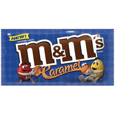 M&M's Caramel Singles 1.41 oz Candy 120094 Pack of 24 