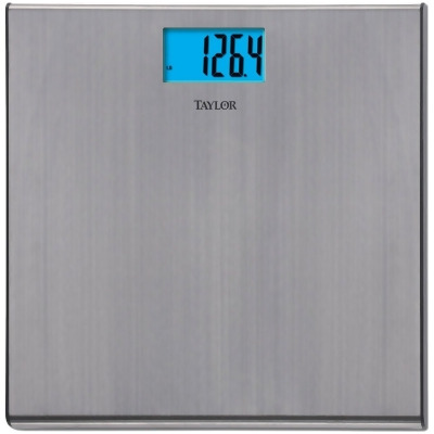Taylor Digital 440 Lb. Stainless Steel Bath Scale, Silver 74034102 