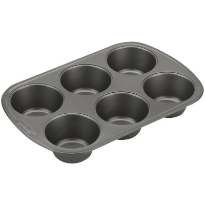 Goodcook 6-Cup Texas Size Non-Stick Muffin Pan 04033 