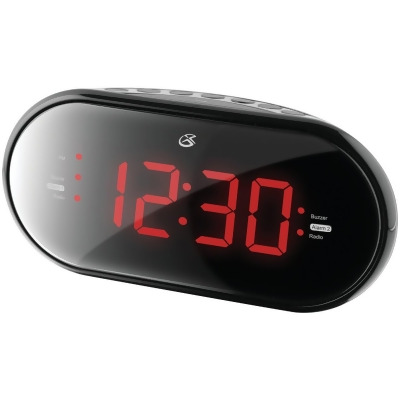 GPX Dual Alarm Clock Radio C253B 