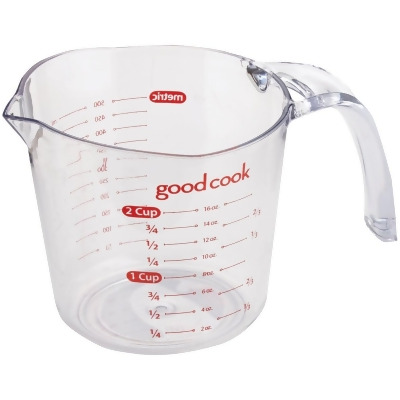 Goodcook 2 Cup Clear Plastic Measuring Cup 19864 