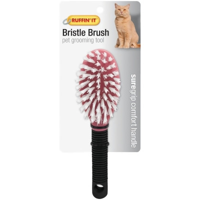 Westminster Pet Ruffin' it Plastic Bristle Cat Grooming Brush 19792 