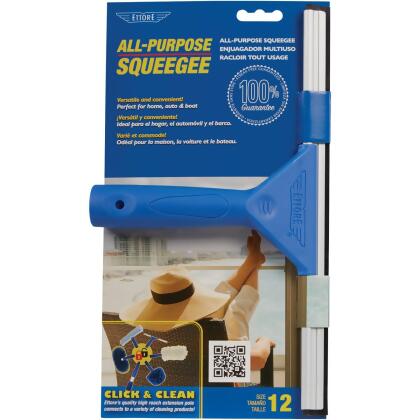 Ettore All Purpose 12 In. Rubber Squeegee 17012 