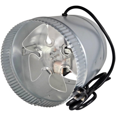 Suncourt 210 to 500 CFM 8 In. In-Line Duct Air Booster Fan DB208C 