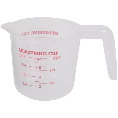 Norpro 1 Cup White Plastic Measuring Cup 3035 