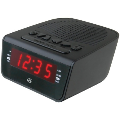 GPX Dual Memory Alarm Clock Radio C224B 