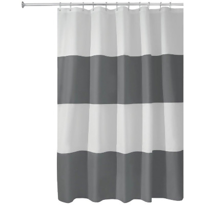 iDesign Zeno 72 In. x 72 In. Striped Shower Curtain 26915 