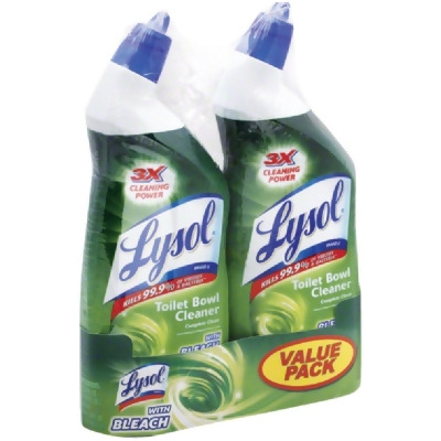 Lysol 24 Oz. Toilet Bowl Cleaner with Bleach (2-Pack) 1920080078 