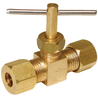 Dial 1/4 In. Brass Compression Needle Evaporative Cooler Valve 94046 
