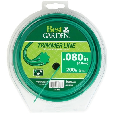 Best Garden 0.080 In. x 200 Ft. 7-Point Trimmer Line 16252 