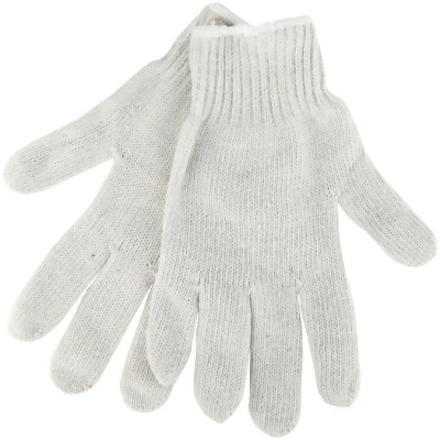 Do it Men's Small Reversible Knit Polyester Mason Glove, White 759753 