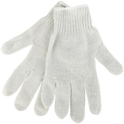 Do it Men's Large Reversible Knit Mason Glove, White 759771 