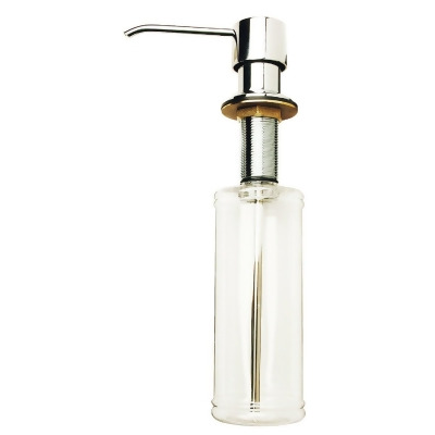 Do it Polished Chrome Clear Body Soap Dispenser 438486 