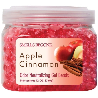 Smells Begone 12 Oz. Gel Beads Apple Cinnamon Odor Neutralizer 52812 