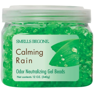 Smells Begone 12 Oz. Gel Beads Calming Rain Odor Neutralizer 52512 