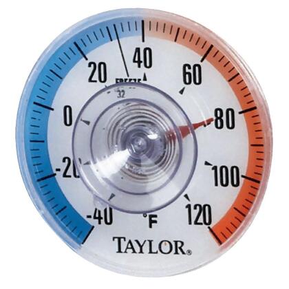 Taylor 12 Flip Flop Indoor/Outdoor Wall Clock & Thermometer