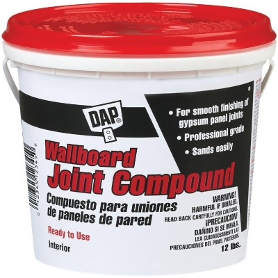 Dap 12 Lb. Pre-Mixed Latex Wallboard Drywall Joint Compound 10102 