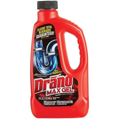 Drano 32 Oz. Pro Strength Max Gel Drain Cleaner 00117 