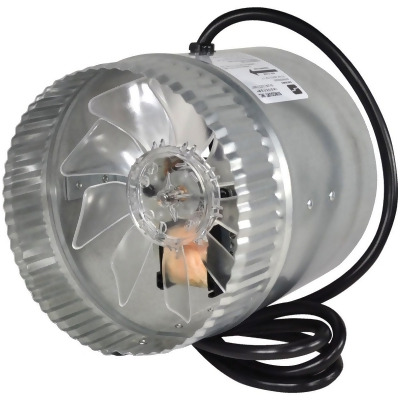 Suncourt 160 to 250 CFM 6 In. In-Line Duct Air Booster Fan DB206C 