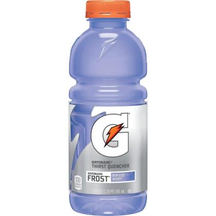 Gatorade 20 Oz. Frost Riptide Rush Wide Mouth Thirst Quencher Drink (24-Pack)