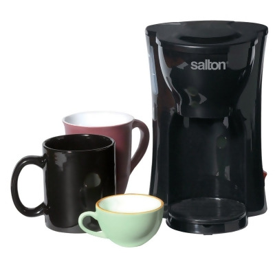 Salton 1-Cup Black Space Saving Coffee Maker FC1205 