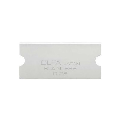 OLFA GSB-2S/6B 30MM Stainless Steel Glass Scraper Blades for GSR-2 Mini Glass Sc 