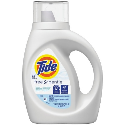 Tide 46 Oz. 32 Load Free & Gentle Liquid Laundry Detergent 3700041823 