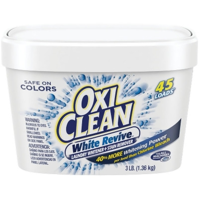 OxiClean White Revive 3 Lb. Laundry Whitener and Stain Remover 57037-51525 