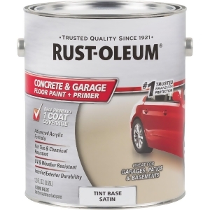 Rust-oleum Concrete Garage Floor Paint Primer 1 Gal. Tint Base 225381 ...