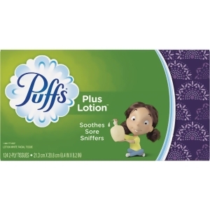Puffs Plus Lotion Facial Tissue - 124ct (4 BOXES)
