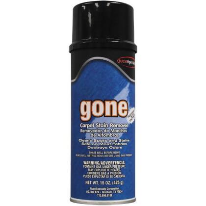 QuestSpecialty® Gone Carpet Stain Remover, 15 oz Aerosol, 12/Case 
